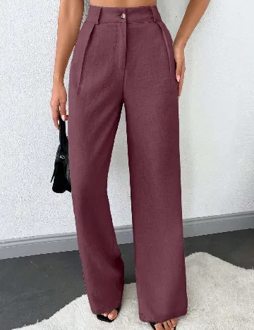 Pantaloni SHEIN, mov