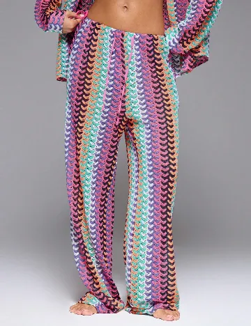 Pantaloni Musera, mix culori