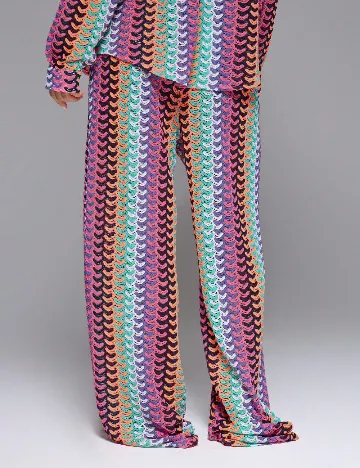 Pantaloni Musera, mix culori