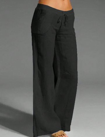 Pantaloni SHEIN, negru