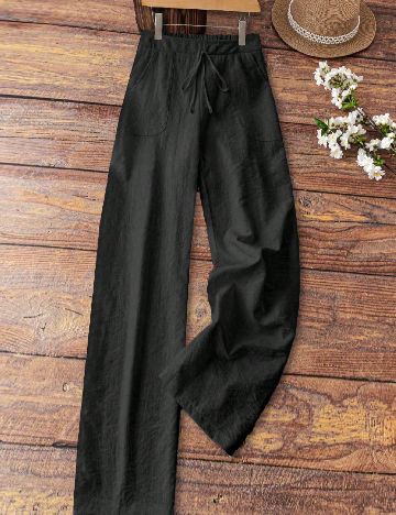 Pantaloni SHEIN, negru