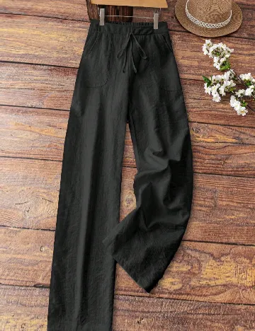 Pantaloni SHEIN, negru