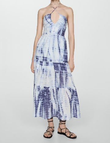 Rochie lunga Mango, albastru