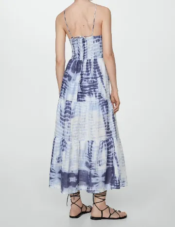 Rochie lunga Mango, albastru