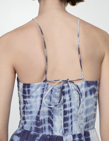 Rochie lunga Mango, albastru