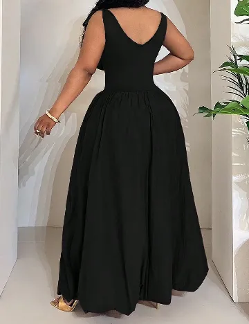Rochie lunga SHEIN CURVE, negru
