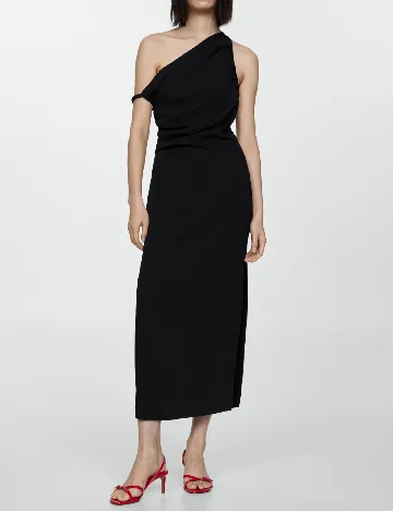 Rochie medie Mango, negru