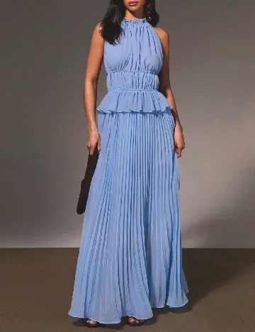 Rochie lunga SHEIN, albastru
