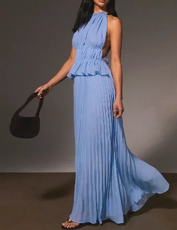 Rochie lunga SHEIN, albastru