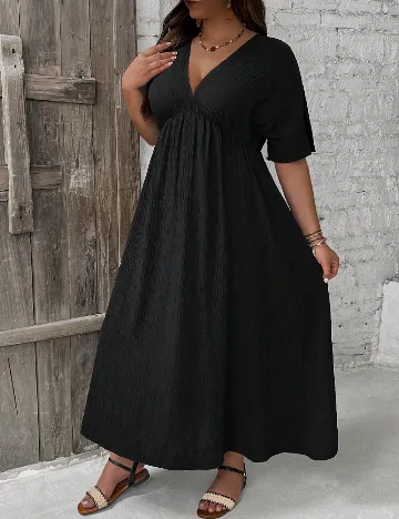 Rochie lunga SHEIN CURVE, negru