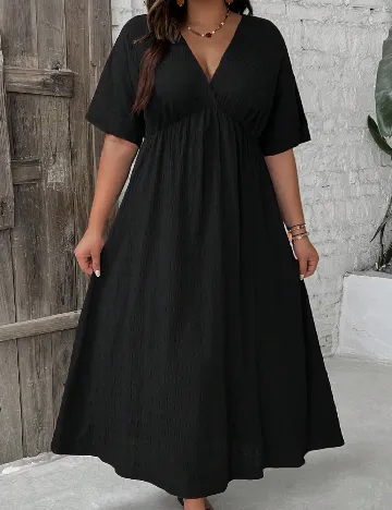 Rochie lunga SHEIN CURVE, negru