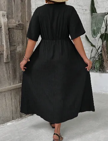Rochie lunga SHEIN CURVE, negru