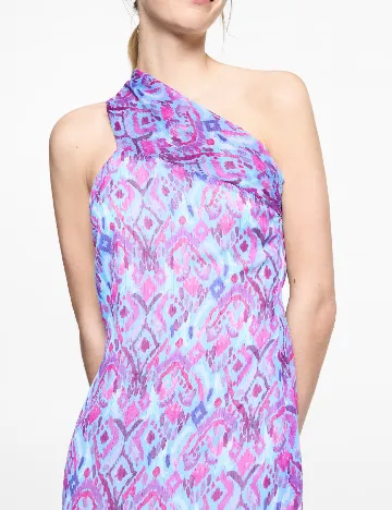 Rochie lunga Mango, mix culori