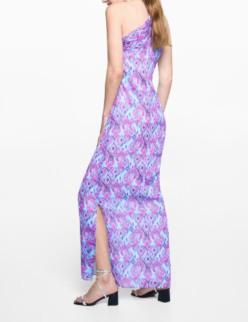 Rochie lunga Mango, mix culori