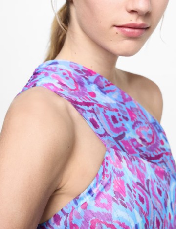 Rochie lunga Mango, mix culori