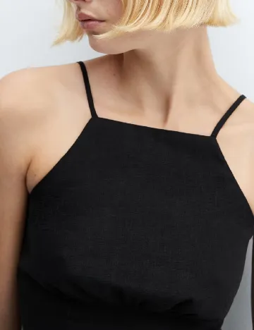 Rochie scurta Mango, negru