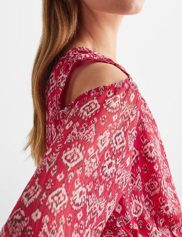 Rochie scurta Mango Teen, rosu