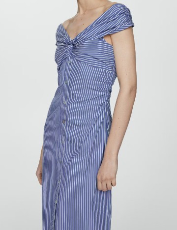 Rochie medie Mango, albastru