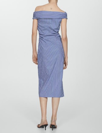 Rochie medie Mango, albastru