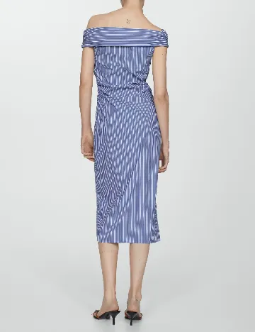 Rochie medie Mango, albastru