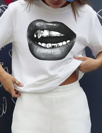 Tricou SHEIN, alb