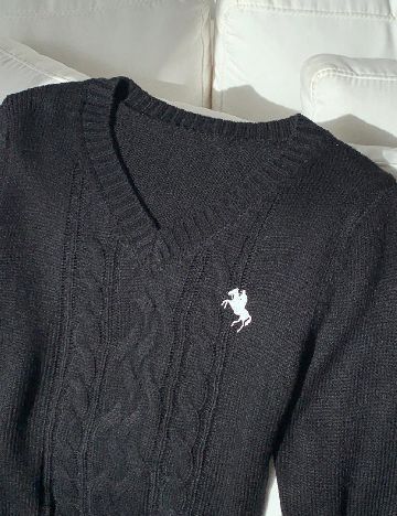 Pulover SHEIN, negru