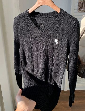 Pulover SHEIN, negru