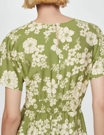Rochie medie Mango, verde