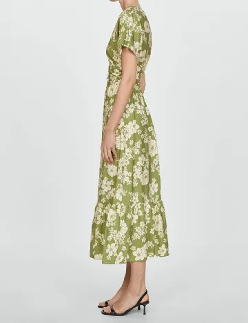 Rochie medie Mango, verde