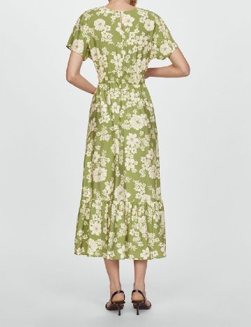 Rochie medie Mango, verde