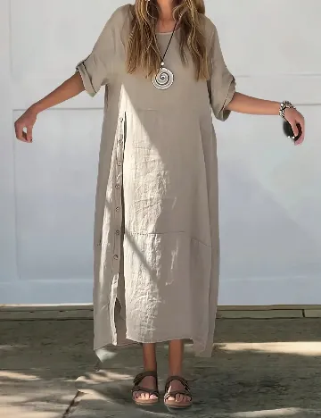 Rochie medie SHEIN, gri