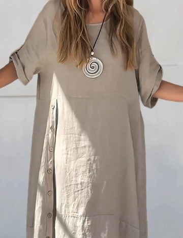 Rochie medie SHEIN, gri