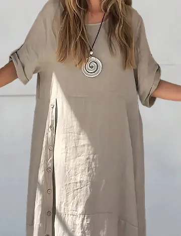 Rochie medie SHEIN, gri
