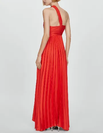 Rochie lunga Mango, rosu