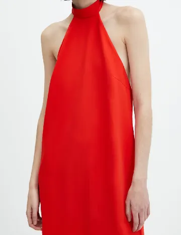 Rochie scurta Mango, rosu