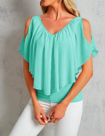 Bluza SHEIN, turcoaz