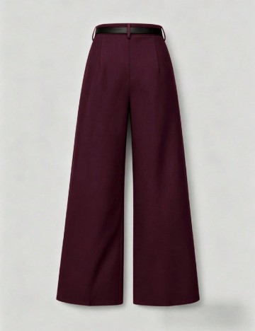 Pantaloni SHEIN, pruna