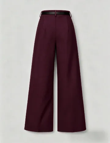 Pantaloni SHEIN, pruna