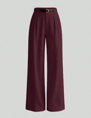 Pantaloni SHEIN, pruna
