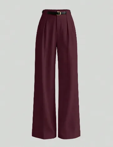 Pantaloni SHEIN, pruna