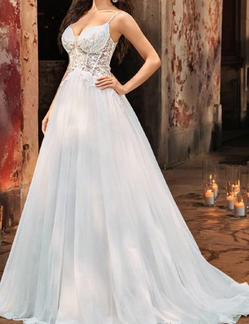 Rochie lunga SHEIN, alb