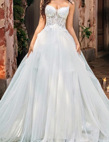 Rochie lunga SHEIN, alb