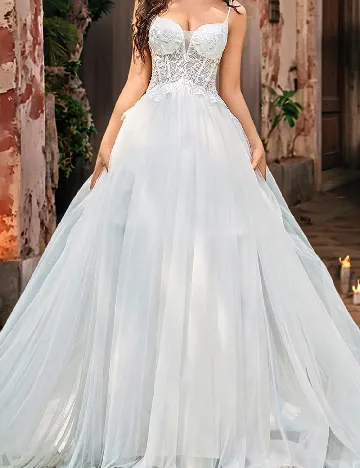 Rochie lunga SHEIN, alb