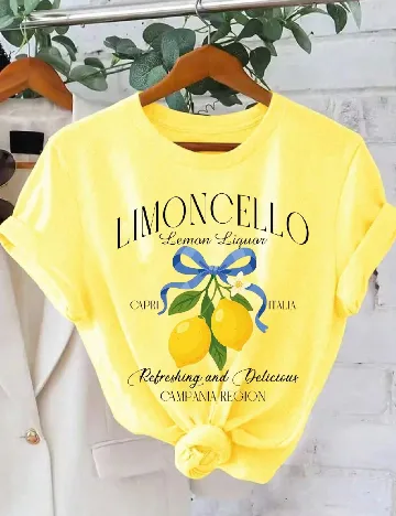 Tricou SHEIN, galben