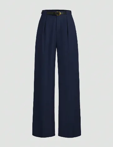 Pantaloni SHEIN, bleumarin