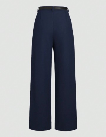 Pantaloni SHEIN, bleumarin