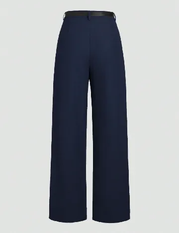 Pantaloni SHEIN, bleumarin