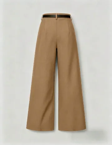 Pantaloni SHEIN, maro