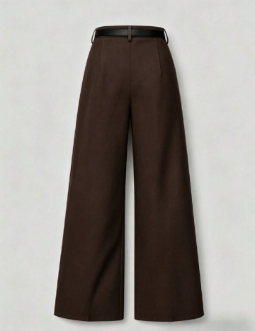 Pantaloni SHEIN, maro