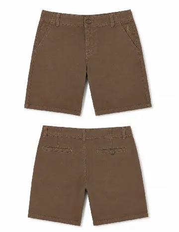 Pantaloni scurti Zara, maro